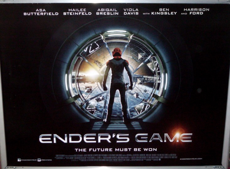 ENDER'S GAME: Advance UK Quad Film Poster