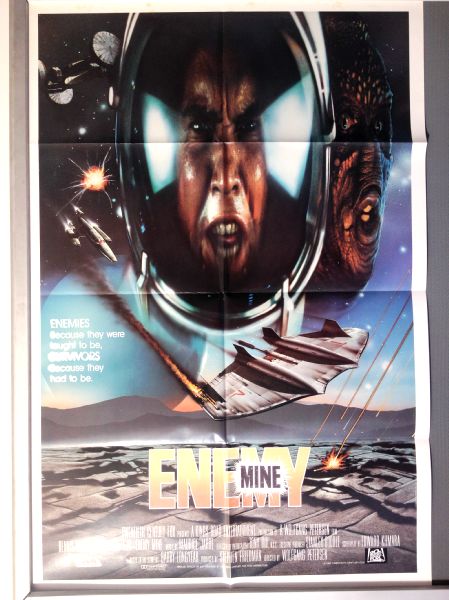 Cinema Poster: ENEMY MINE 1983 (One Sheet) Dennis Quaid Louis Gossett Jr.