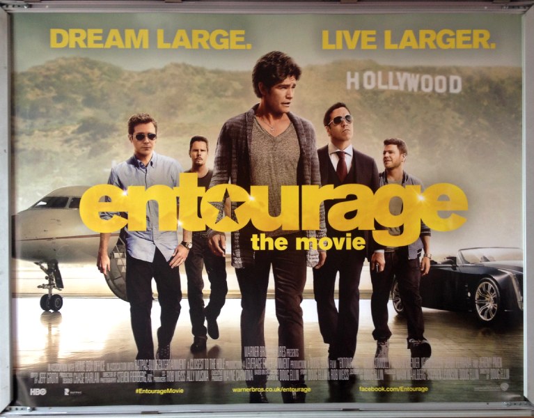 Cinema Poster: ENTOURAGE 2015 (Main Quad) Jeremy Piven Kevin Dillon