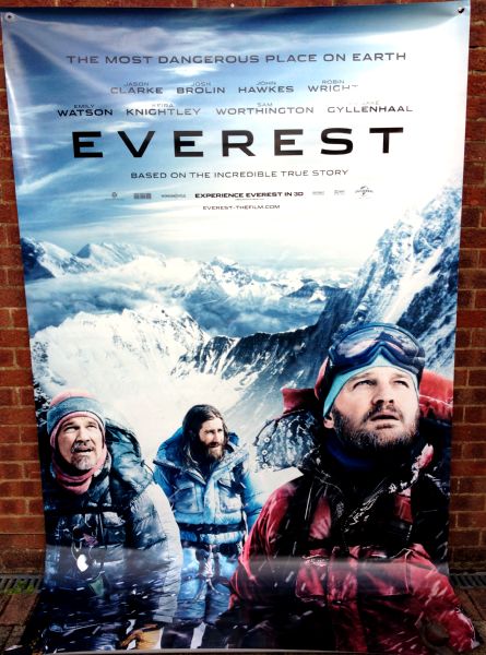 Cinema Banner: EVEREST 2015 Jake Gyllenhaal Keira Knightly Josh Brolin