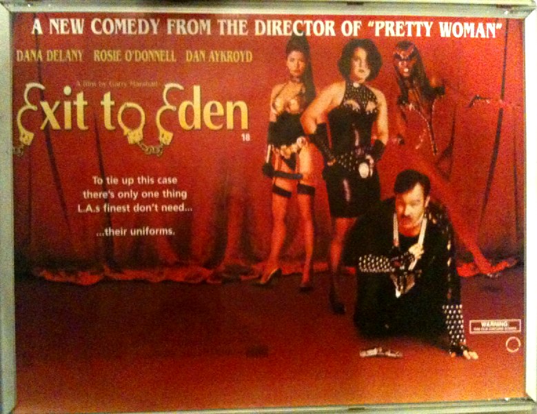 Cinema Poster: EXIT TO EDEN 1994 (Quad) Dan Aykroyd Rosie O'Donnell Anne Rice