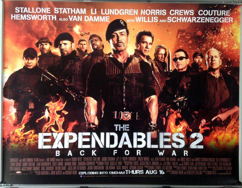 Cinema Poster: EXPENDABLES 2, THE 2012 (Quad) Sylvester Stallone Dolph Lundgren Cinema Poster: EXPENDABLES 2, THE 2012 (Quad) Sylvester Stallone Dolph Lundgren