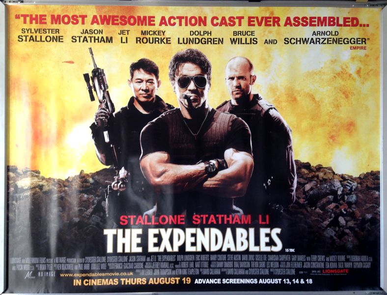 Cinema Poster: EXPENDABLES, THE 2010 (Quad) Sylvester Stallone Dolph Lundgren Cinema Poster: EXPENDABLES, THE 2010 (Quad) Sylvester Stallone Dolph Lundgren