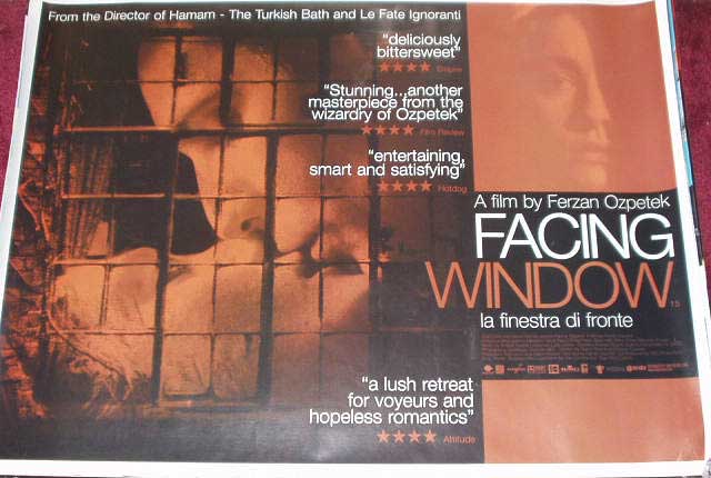 FACING WINDOW: UK Quad Film Poster