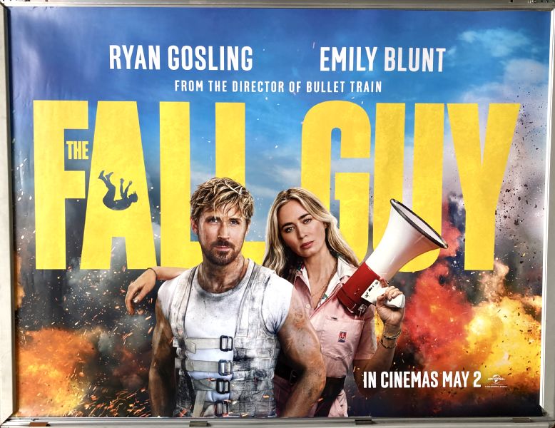 Cinema Poster: FALL GUY, THE 2024 (Quad) Ryan Gosling Emily Blunt