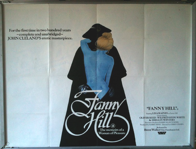 Cinema Poster: FANNY HILL 1983 (QUAD) Lisa Foster Oliver Reed Wilfred Hyde-White