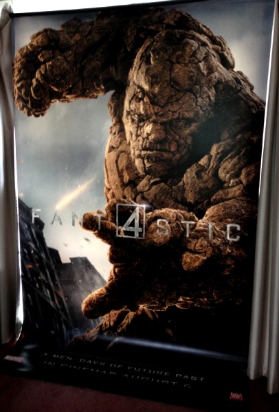 Cinema Banner: FANTASTIC FOUR 2015 (The Thing/Ben Grimm) Jamie Bell