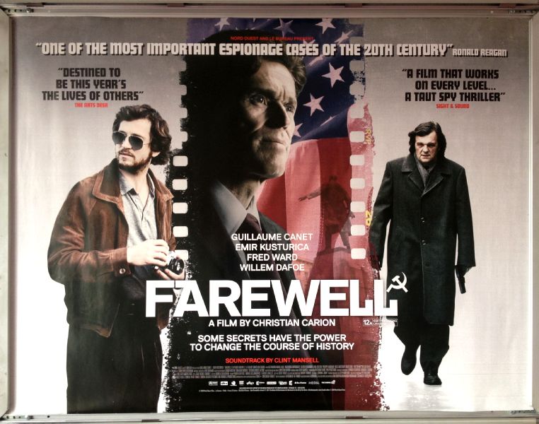 Cinema Poster: FAREWELL 2011 (Quad) Guillaume Canet Willem Dafoe Cinema Poster: FAREWELL 2011 (Quad) Guillaume Canet Willem Dafoe