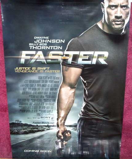 FASTER: One Sheet Film Poster
