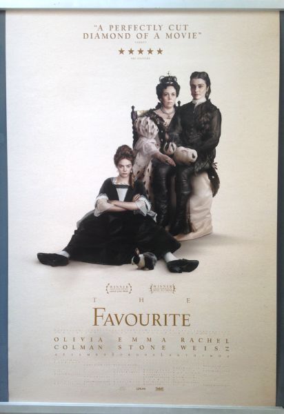 Cinema Poster: FAVOURITE, THE 2019 (One Sheet) Olivia Colman Emma Stone
