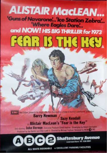 FEAR IS THE KEY: Mini Film Poster FEAR IS THE KEY: Mini Film Poster