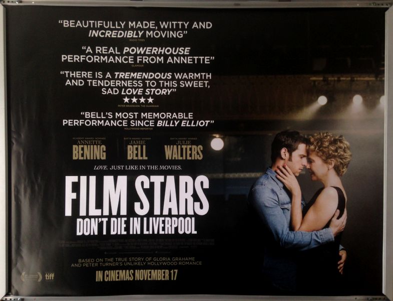 Cinema Poster: FILM STARS DON'T DIE IN LIVERPOOL 2017 (Quad) Annette Bening Cinema Poster: FILM STARS DON'T DIE IN LIVERPOOL 2017 (Quad) Annette Bening