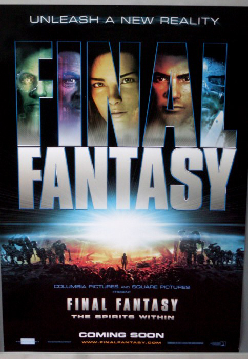 FINAL FANTASY: Main One Sheet Film Poster FINAL FANTASY: Main One Sheet Film Poster