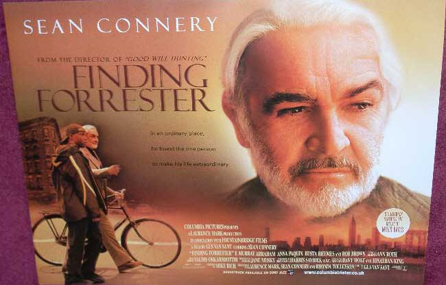 FINDING FORRESTER: Main UK Quad Film Poster