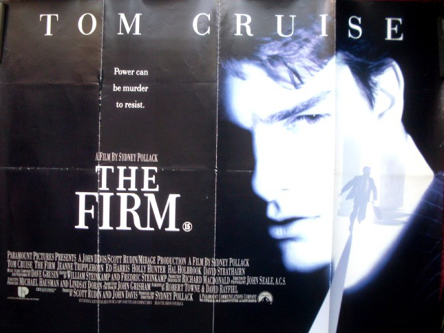 FIRM, THE (Tom Cruise): Main UK Quad Film Poster