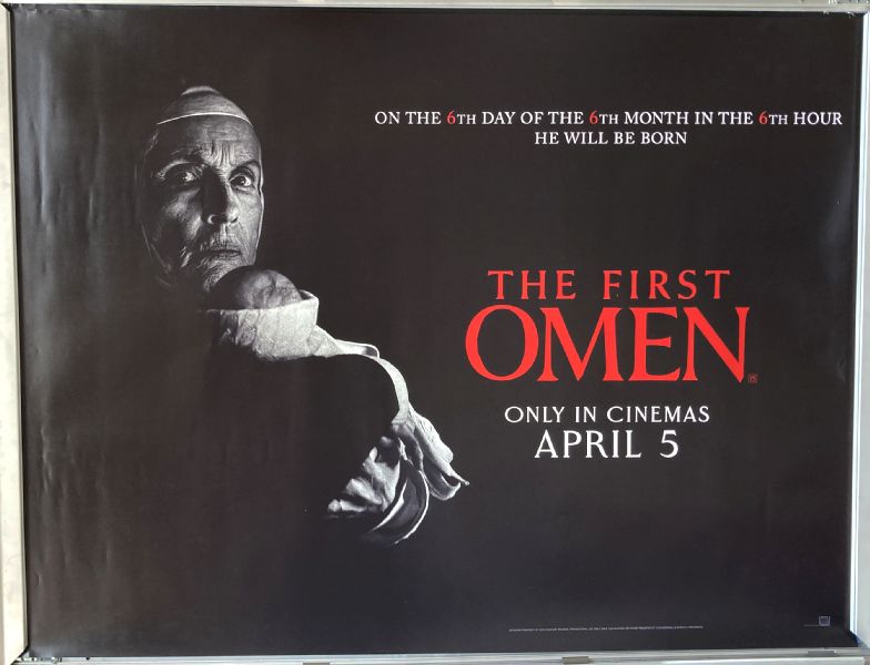 Cinema Poster: FIRST OMEN, THE 2024 (Quad) Sonia Braga Bill Nighy Charles Dance