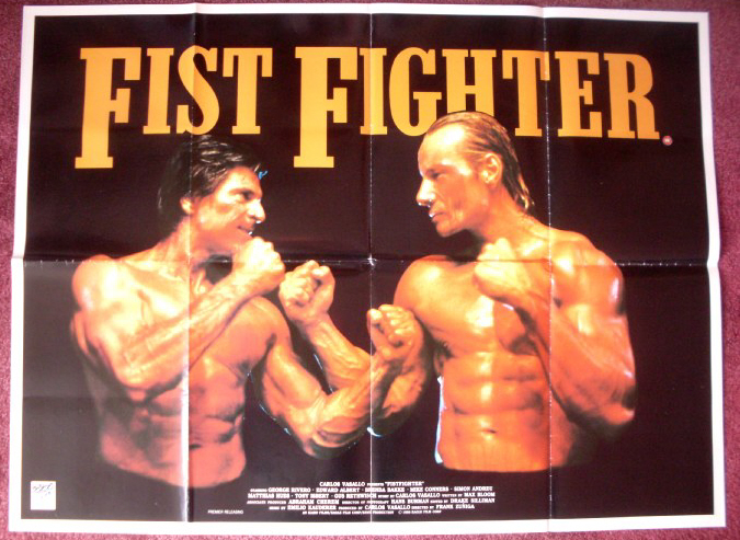 FIST FIGHTER: UK Quad Film Poster