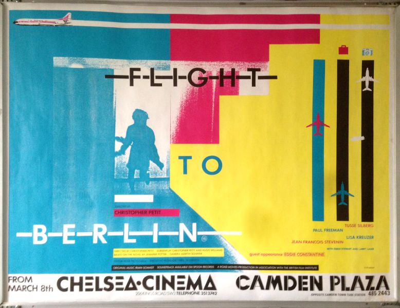 Cinema Poster: FLIGHT TO BERLIN 1984 (Quad) Tusse Silberg Paul Freeman Cinema Poster: FLIGHT TO BERLIN 1984 (Quad) Tusse Silberg Paul Freeman