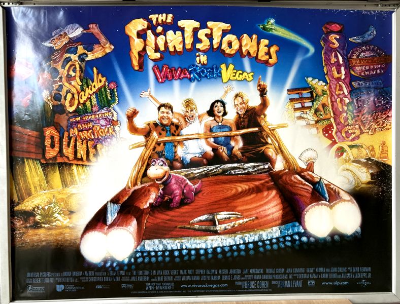 Cinema Poster: FLINTSTONES IN VIVA ROCK VEGAS 2000 (Quad) Mark Addy Joan Collins