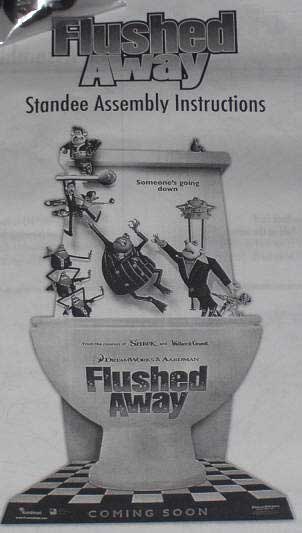 FLUSHED AWAY: Mobile