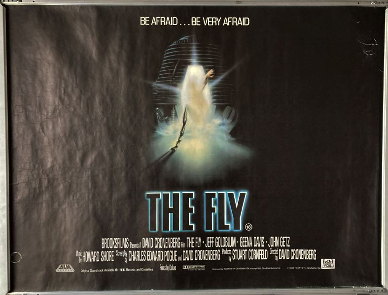 Cinema Poster: FLY, THE 1986 (Quad) Jeff Goldblum Geena Davis