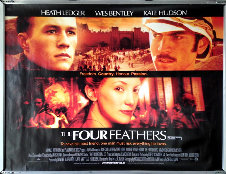 Cinema Poster: FOUR FEATHERS, THE 2002 (Quad) Heath Ledger Wes Bentley