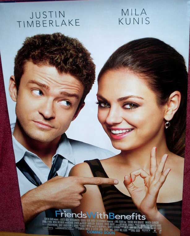 FRIENDS WITH BENEFITS: One Sheet Film Poster