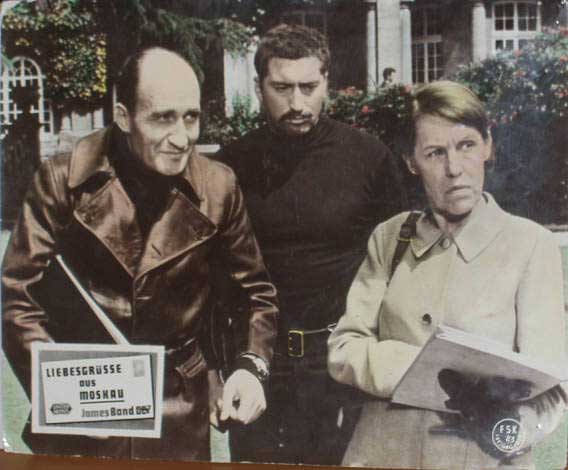 FROM RUSSIA WITH LOVE (James Bond): German Lobby Card FSK-23 (Rosa Klebb)