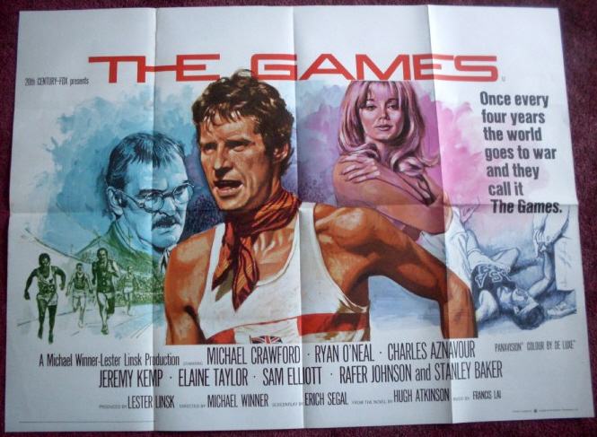 GAMES, THE: UK Quad Film Poster GAMES, THE: UK Quad Film Poster