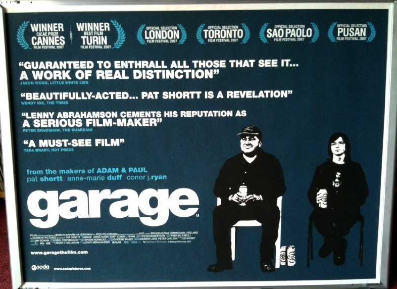 GARAGE: UK Quad Film Poster