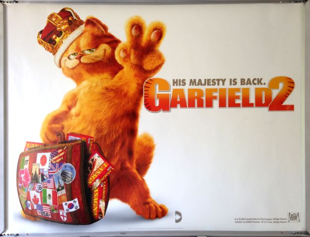 Cinema Poster: GARFIELD 2 2006 (Advance Quad) Jennifer Love Hewitt Bill Murray Cinema Poster: GARFIELD 2 2006 (Advance Quad) Jennifer Love Hewitt Bill Murray