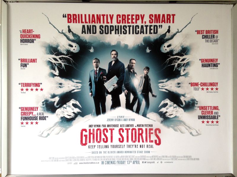 Cinema Poster: GHOST STORIES 2018 (White Quad) Paul Whitehouse Andy Nyman Cinema Poster: GHOST STORIES 2018 (White Quad) Paul Whitehouse Andy Nyman