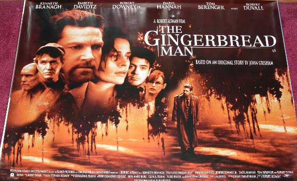 GINGERBREAD MAN: Main UK Quad Film Poster