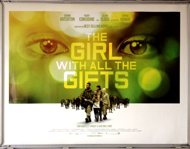 Cinema Poster: GIRL WITH ALL THE GIFTS 2016 (Quad) Paddy Considine