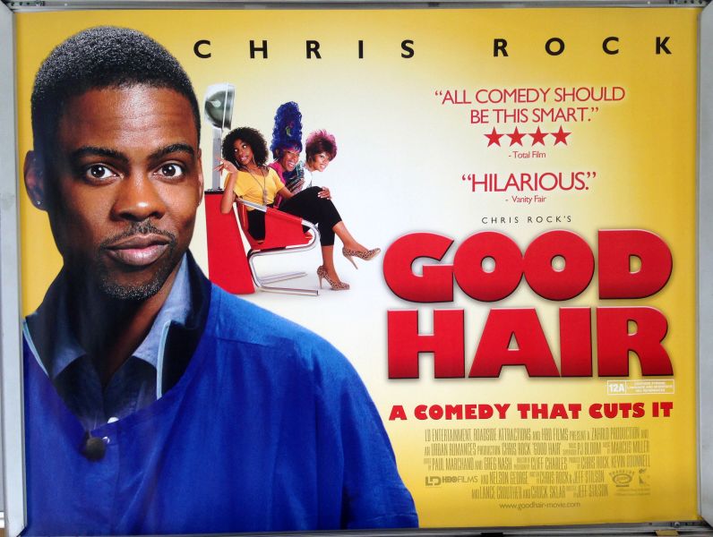Cinema Poster: GOOD HAIR 2010 (Quad) Chris Rock Maya Angelou Al Sharpton