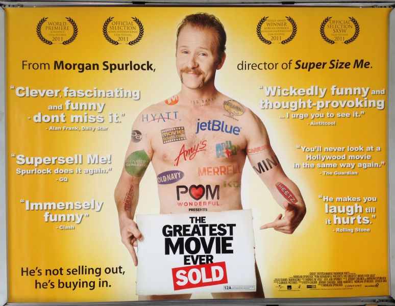 Cinema Poster: GREATEST MOVIE EVER SOLD, THE 2011 (Quad) J.J. Abrams