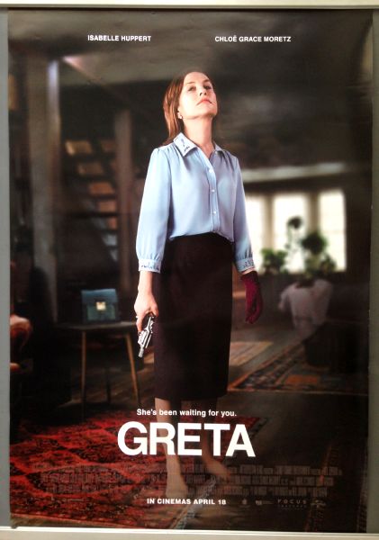 Cinema Poster: GRETA 2019 (One Sheet) Isabelle Huppert Chlo Grace Moretz