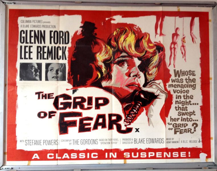 Cinema Poster: GRIP OF FEAR, THE 1962 (Quad) Glenn Ford Lee Remick Cinema Poster: GRIP OF FEAR, THE 1962 (Quad) Glenn Ford Lee Remick