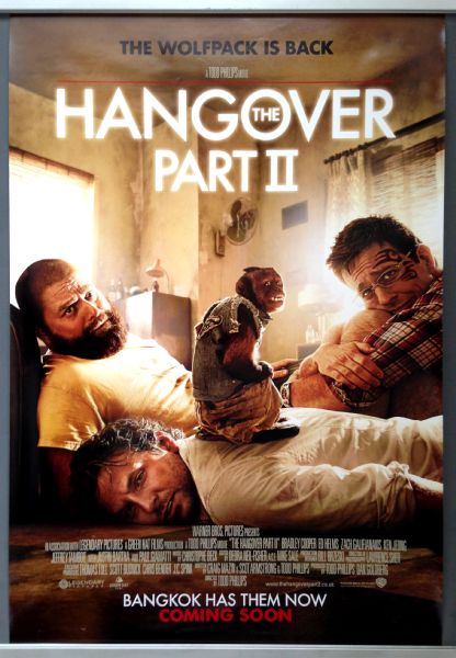 Cinema Poster: HANGOVER PART II 2011 (One Sheet) Bradley Cooper Ed Helms Cinema Poster: HANGOVER PART II 2011 (One Sheet) Bradley Cooper Ed Helms