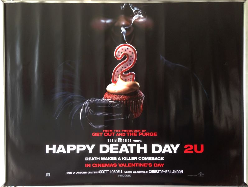 Cinema Poster: HAPPY DEATH DAY 2U 2019 (Advance Quad) Jessica Rothe