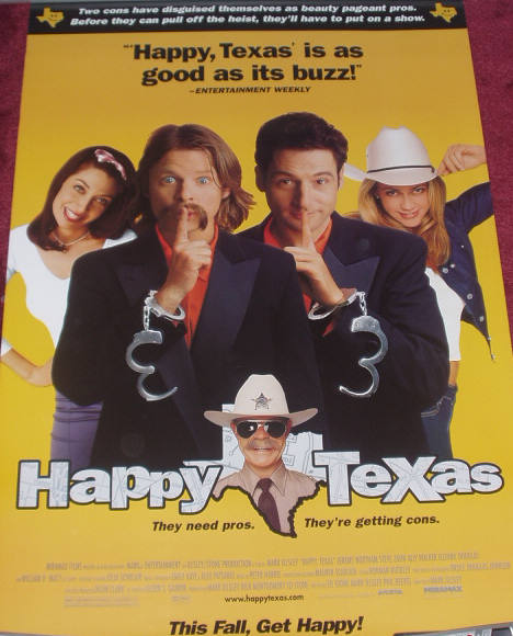 HAPPY TEXAS: US One Sheet Film Poster