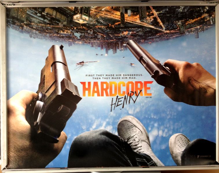 Cinema Poster: HARDCORE HENRY 2016 (Quad) Sharlto Copley Tim Roth Haley Bennett Cinema Poster: HARDCORE HENRY 2016 (Quad) Sharlto Copley Tim Roth Haley Bennett
