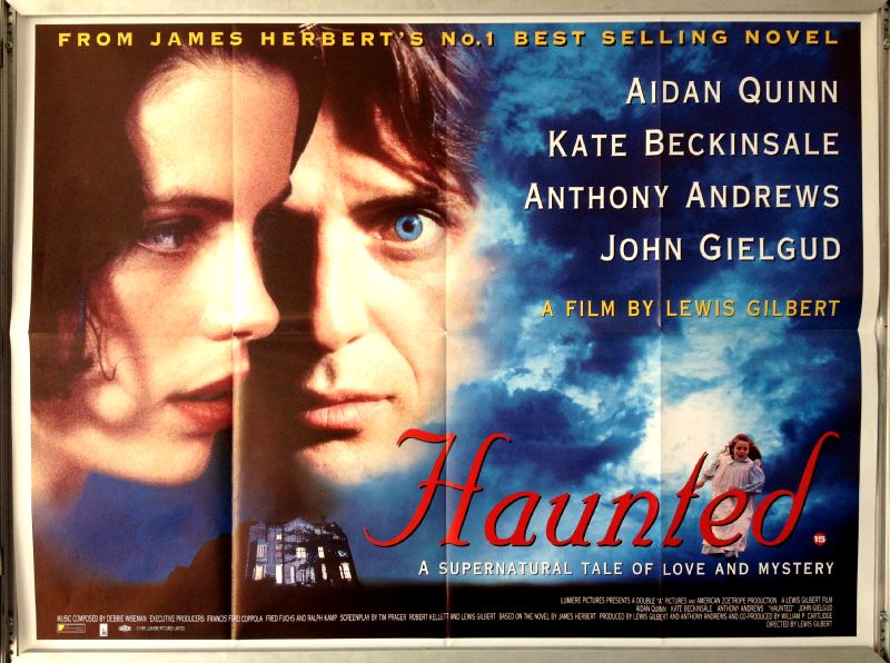 Cinema Poster: HAUNTED 1995 (Quad) Aidan Quinn Kate Beckinsale Cinema Poster: HAUNTED 1995 (Quad) Aidan Quinn Kate Beckinsale