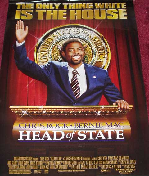 HEAD OF STATE: Main One Sheet Film Poster