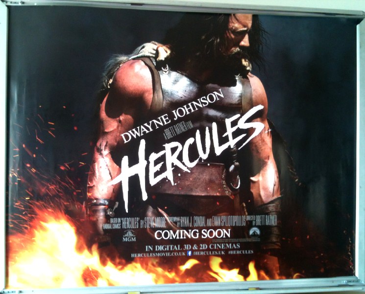 HERCULES (2014): Advance UK Quad Film Poster