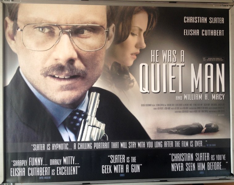 HE WAS A QUIET MAN: UK Quad Film Poster