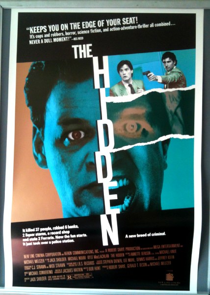 HIDDEN, THE: US One Sheet Film Poster
