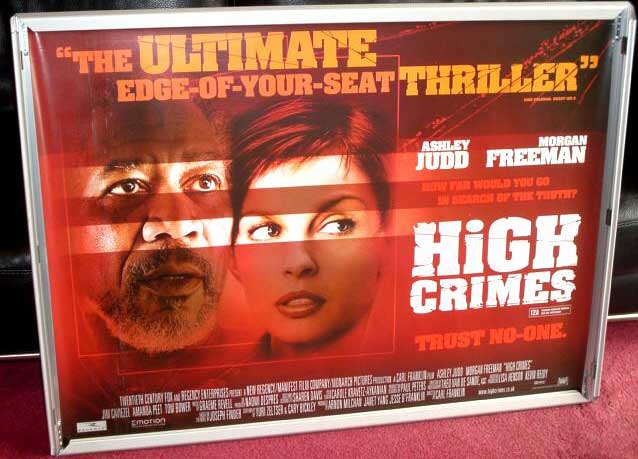 HIGH CRIMES: UK Quad Film Poster