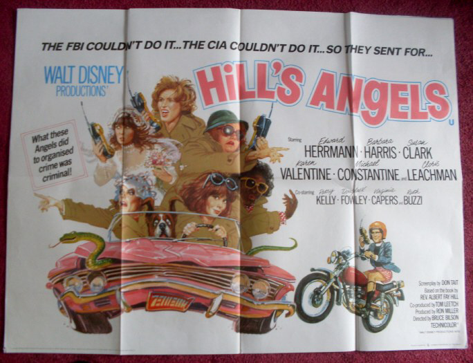 Cinema Poster: HILL'S ANGELS 1979 (Quad) Edward Herrmann Cloris Leachman