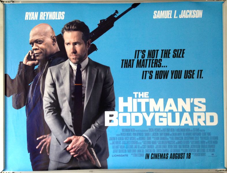 Cinema Poster: HITMAN'S BODYGUARD, THE 2017 (Quad) Ryan Reynolds Gary Oldman 